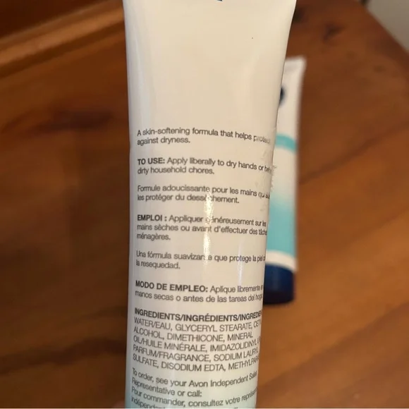 AVON CARE SILICONE GLOVE HAND CREAM x3 3.4 oz. DISCONTINUED - Picture 7 of 8